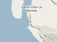 Mapa de Chiclana - Sancti Petri
