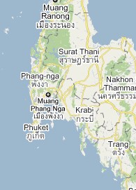 Mapa de Phuket