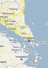 Mapa de Singapur
