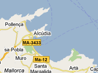Mapa de Bahia de Alcudia