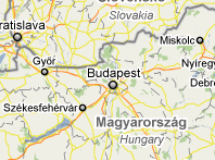 Mapa de Budapest