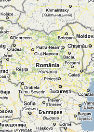 Mapa de Rumana
