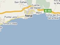Mapa de Nerja
