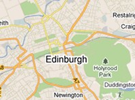 Mapa de Edimburgo