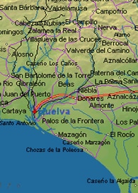 Mapa de Costa de la Luz