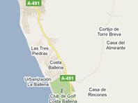 Mapa de Rota-Costa Ballena