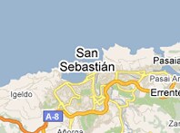 Mapa de San Sebastin