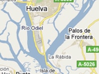 Mapa de Huelva
