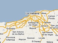 Mapa de La Habana