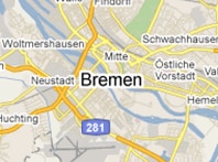 Mapa de Bremen