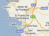 Mapa de Jerez de la Frontera