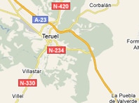 Mapa de Teruel