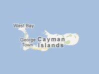 Mapa de Islas Caimn