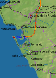Mapa de Cdiz