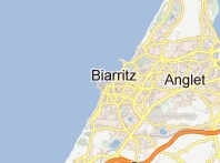 Mapa de Biarritz