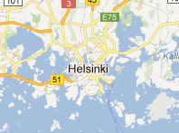 Mapa de Helsinki