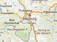 Mapa de Salzburgo