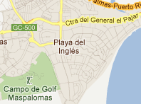 Mapa de Playa del Ingls