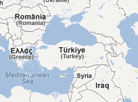 Mapa de Turqua
