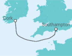 Itinerario del Crucero Irlanda - MSC Cruceros