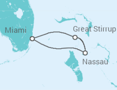 Itinerario del Crucero Bahamas - NCL Norwegian Cruise Line