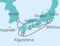 Itinerario del Crucero Japón y Corea Del Sur - Celebrity Cruises