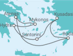 Itinerario del Crucero Grecia, Turquía - Celebrity Cruises