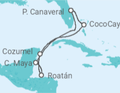 Itinerario del Crucero Caribe Occidental y Perfect Day - Royal Caribbean