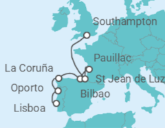 Itinerario del Crucero Un viaje por una rica cultura y sabores intensos - Explora Journeys