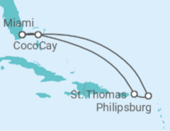 Itinerario del Crucero Caribe Oriental & Perfect Day - Royal Caribbean