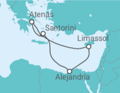 Itinerario del Crucero Chipre, Egipto, Grecia - Royal Caribbean