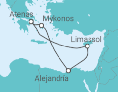 Itinerario del Crucero Chipre, Egipto, Grecia - Royal Caribbean