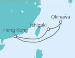 Itinerario del Crucero Japón - Royal Caribbean