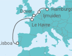 Itinerario del Crucero Holanda, Reino Unido, Francia - Costa Cruceros