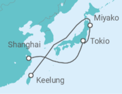 Itinerario del Crucero Japón - MSC Cruceros