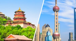 Pekín y Shanghai