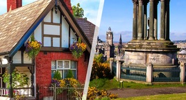 Dublín y Edimburgo en avión