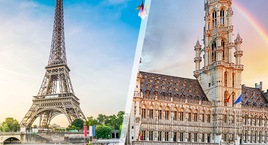 París y Bruselas en tren