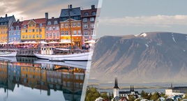 Copenhague y Reykjavik