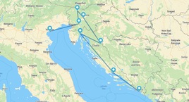 Croacia, Eslovenia y Venecia