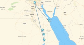 El Cairo, Crucero 4 noches y Hurghada