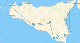 Ruta por la Sicilia más espectacular, de Palermo a Catania