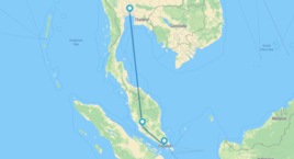 Bangkok, Kuala Lumpur y Singapur