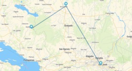 San José, Arenal y Monteverde