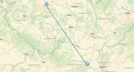 Praga y Viena en avión
