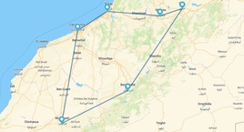 Casablanca, Rabat, Meknes, Fez y Marrakech en riads