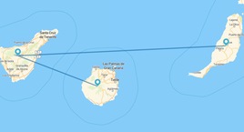 Gran Canaria, Tenerife y Fuerteventura