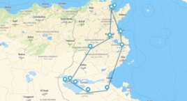 Túnez del Mediterráneo al desierto