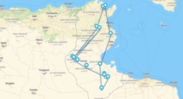 Túnez, Tozeur, Sabria y El Djem