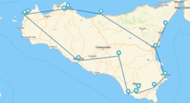 Ruta por la Sicilia más espectacular desde Catania